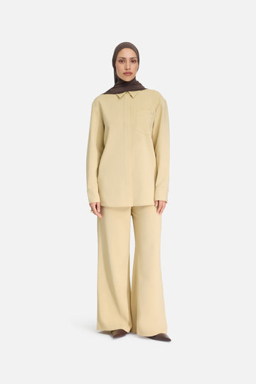 Straight Chemise | Argile désert