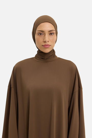 Swim Hijab | Terre foncée