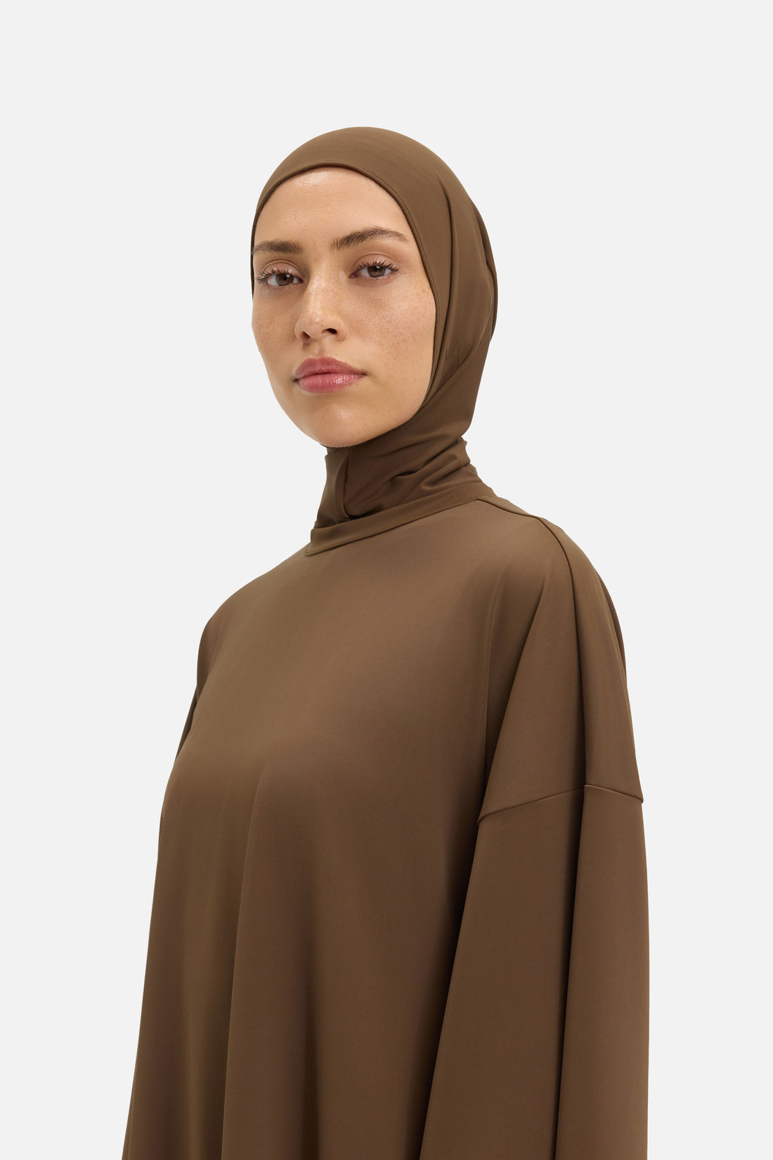 Swim Hijab | Terre foncée