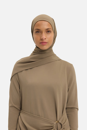 Swim Foulard | Brown Clay