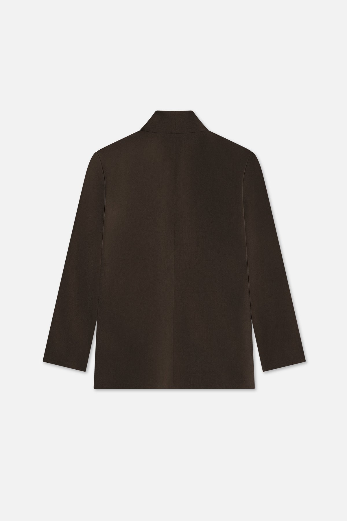 Tailored Oversize Blazer | Marron foncé