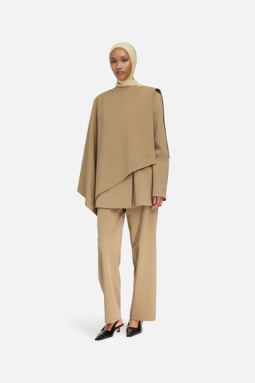 Cape tailleur | Walnut