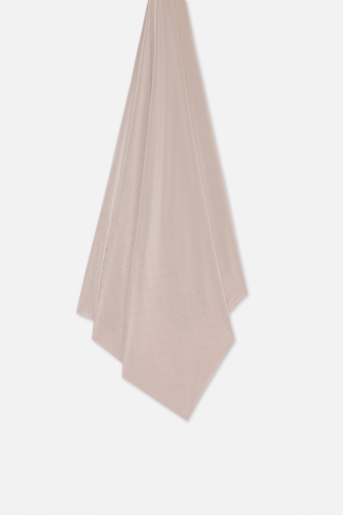 The Monogram Flock Foulard Premium | Mauve