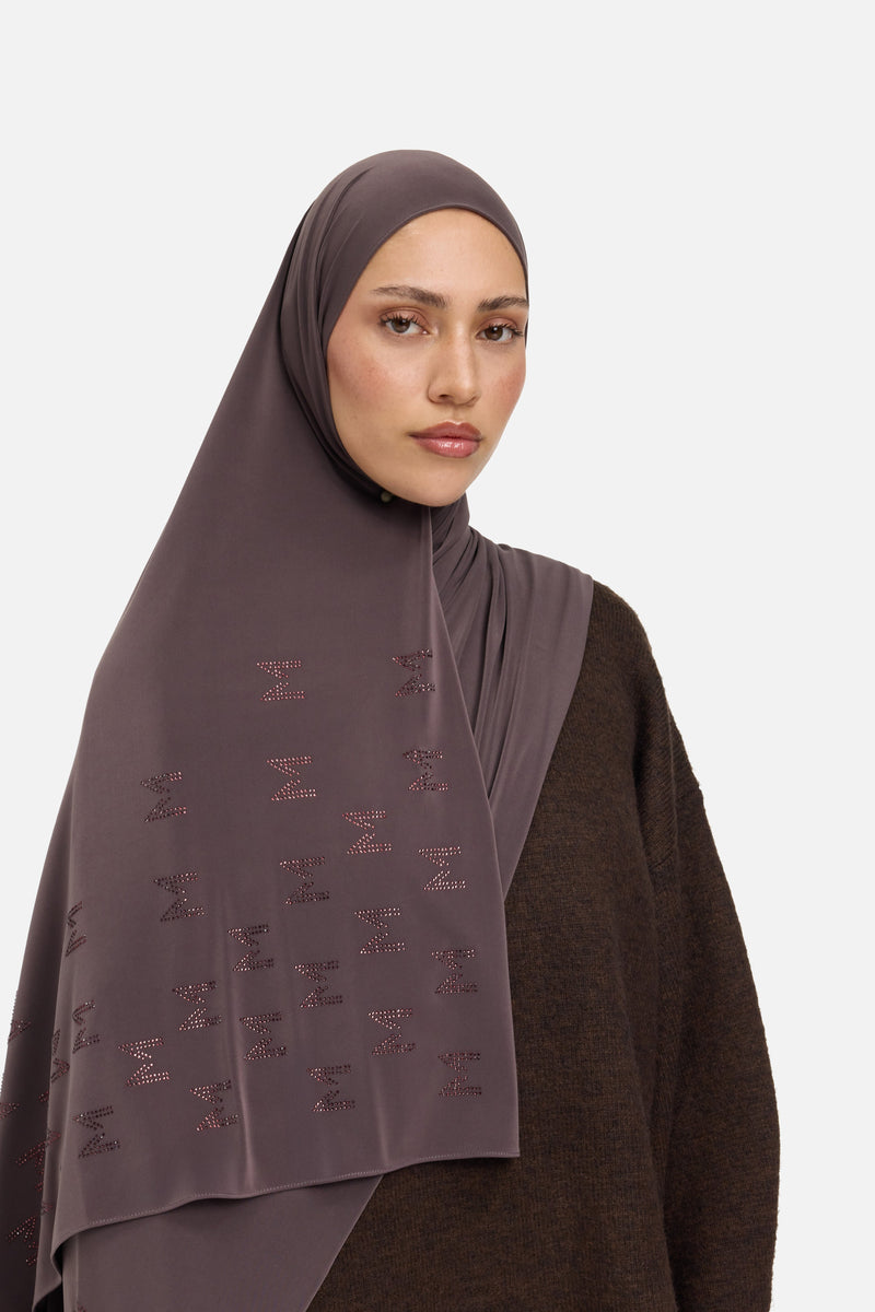 L'unique - Jersey premium | Aubergine