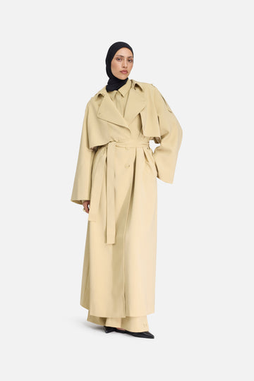 Trench Abaya | Argile désert