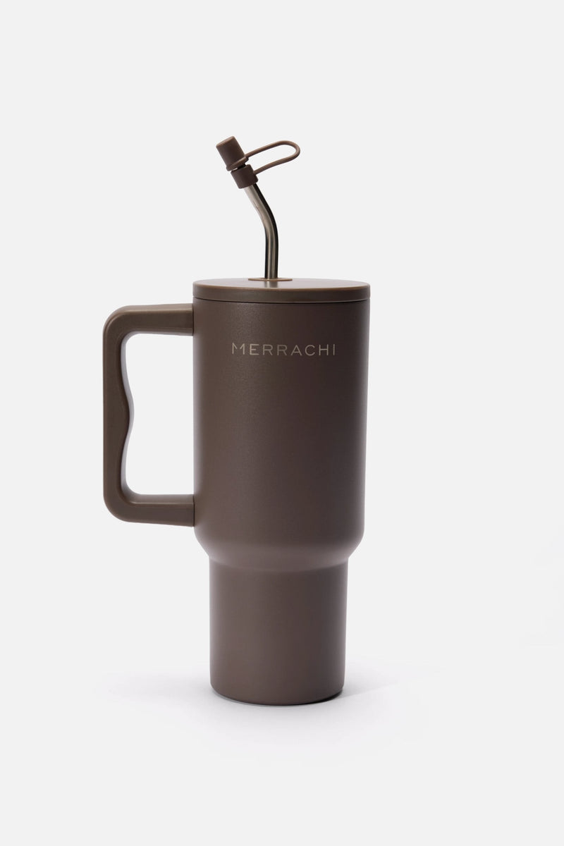 Merrachi Water Bouteille | Brun cendré