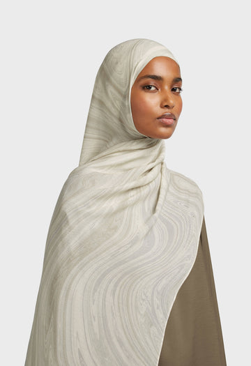 Foulard tissé léger | Organic Print