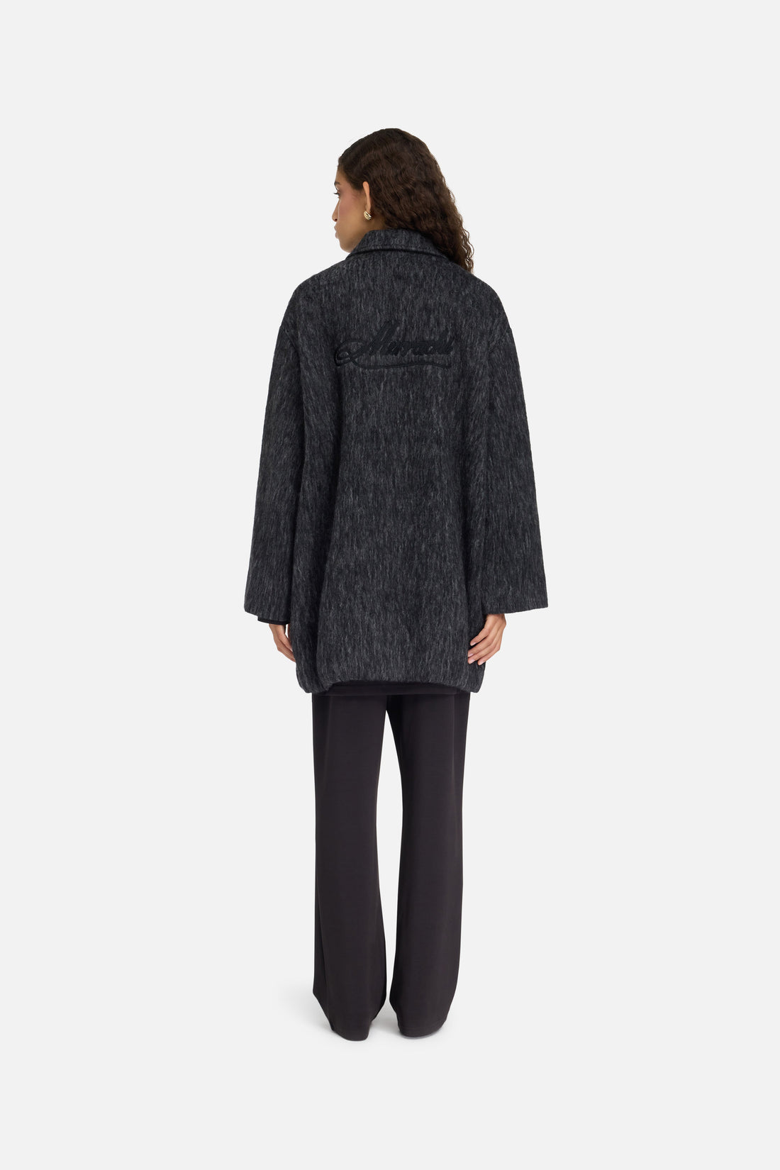 Wool Bomber | Noir