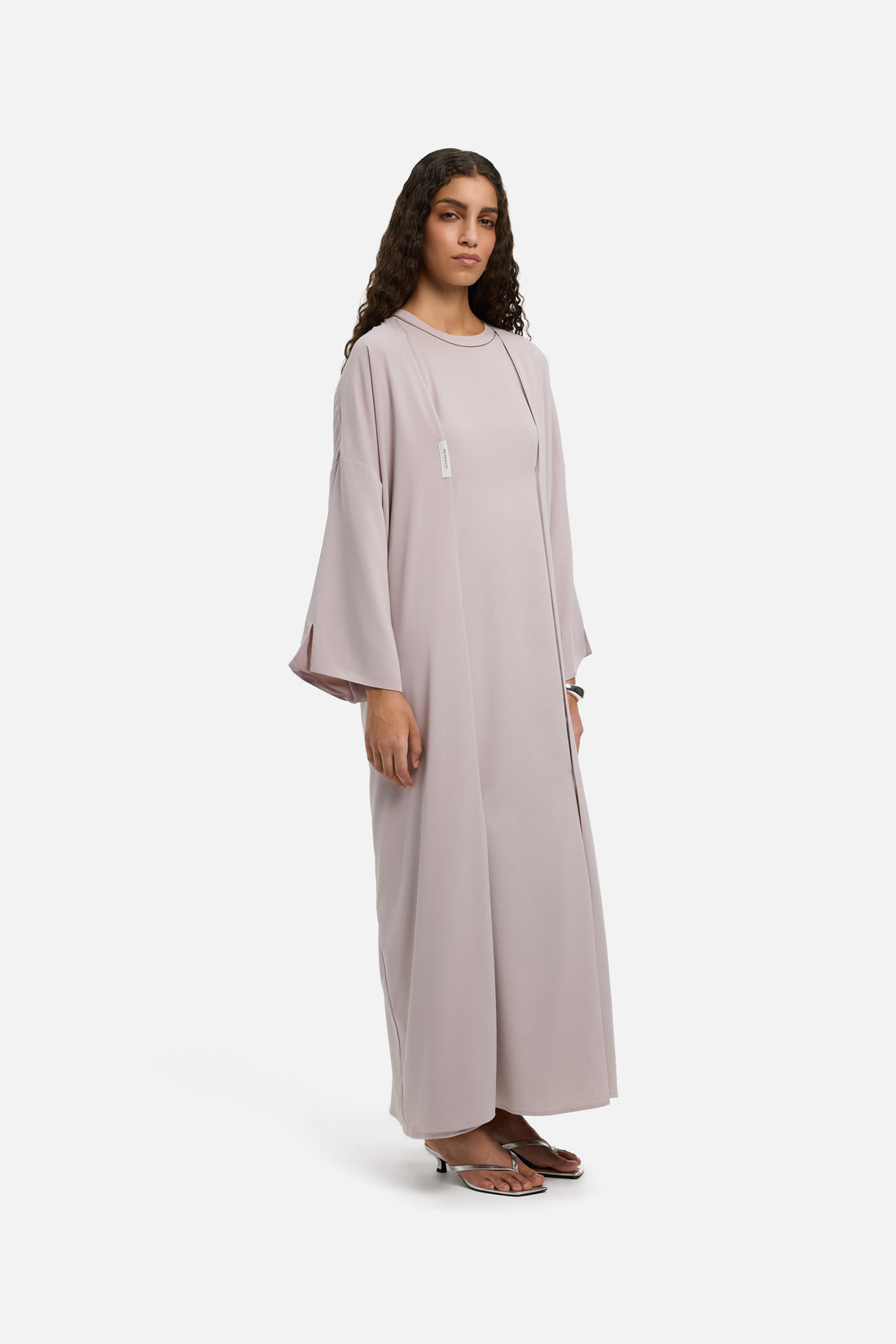 Woven Abaya Court | Lilas