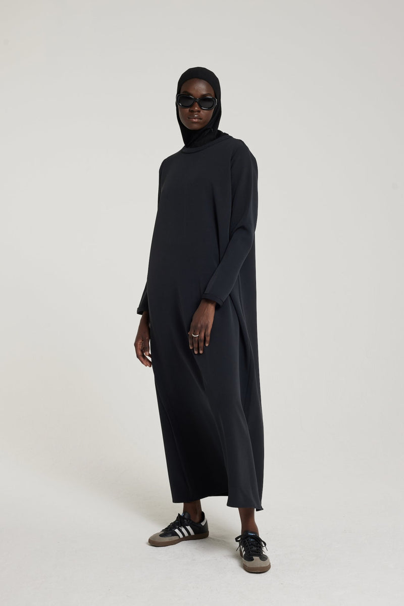 Robe essentielle regular | Noir