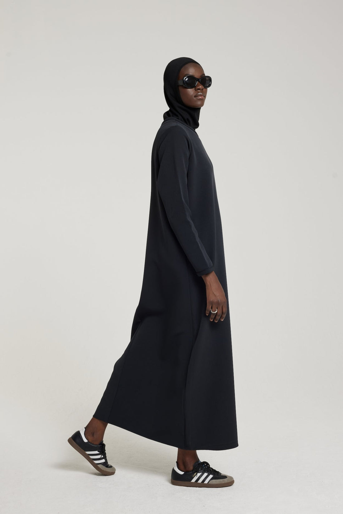 Robe essentielle regular | Noir
