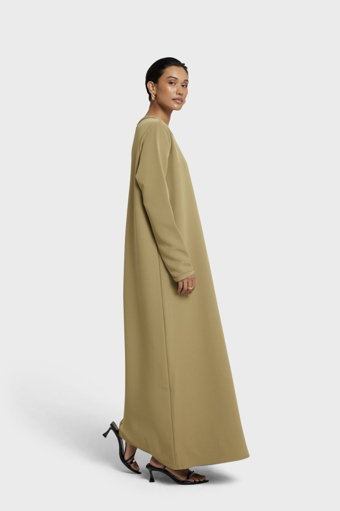 Robe essentielle regular | Vert kaki