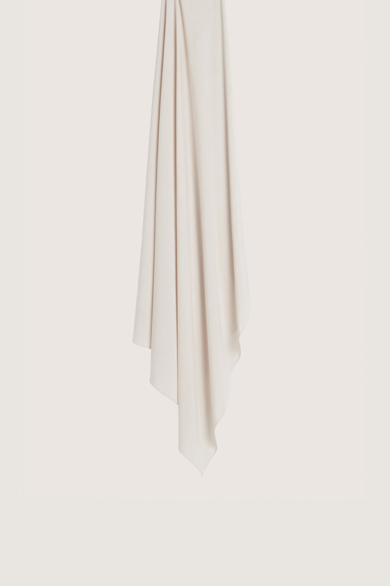Foulard jersey premium | Vanille claire