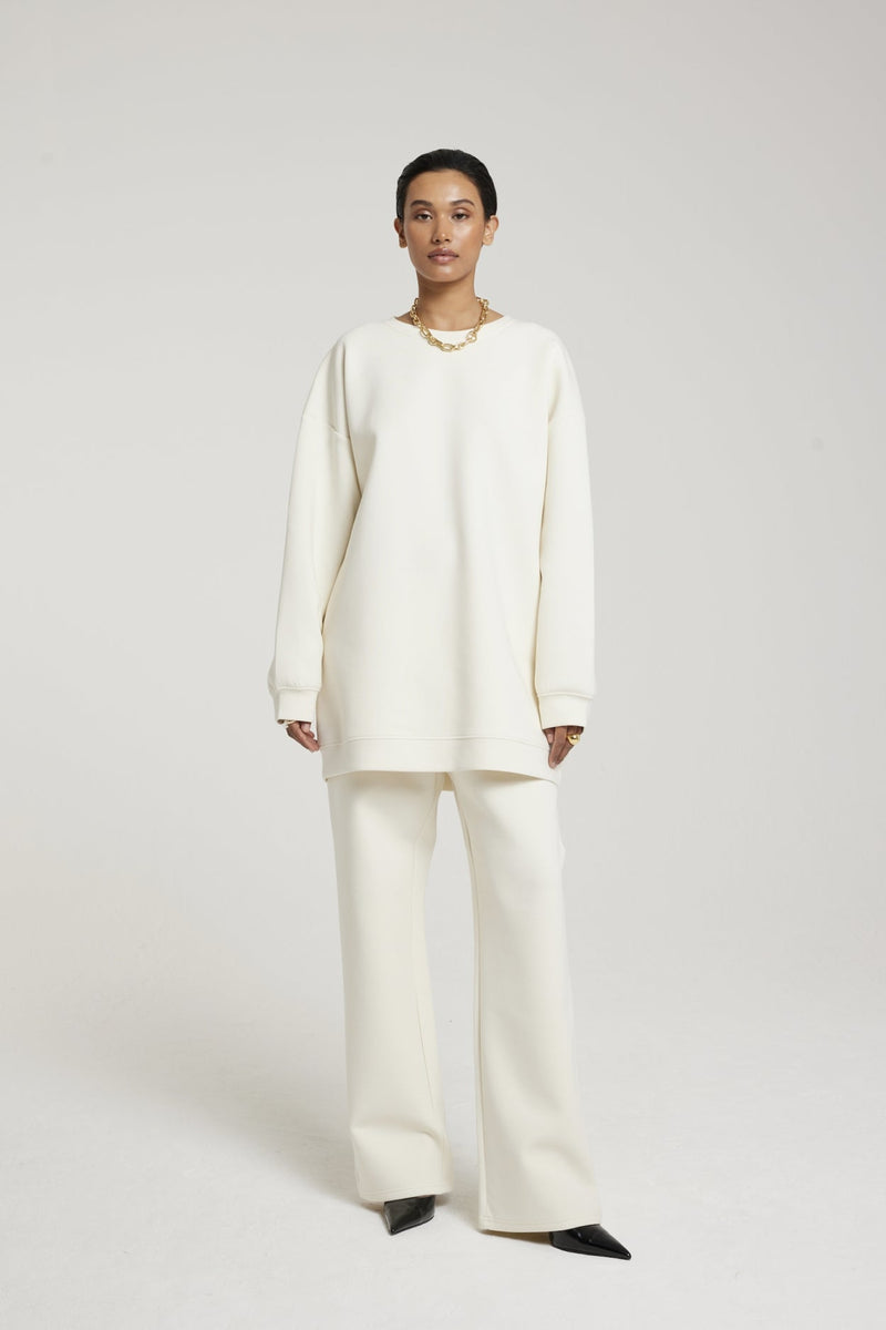 Pull cosy | Blanc cassé